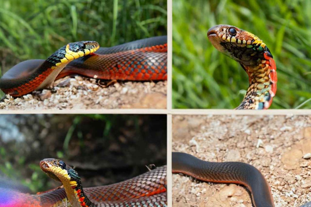 Habitats where King Snakes and Coral Snakes are typically found