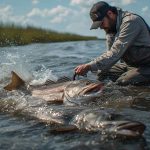 Red drum catch and release in North Carolina Pamlico Sound estuary